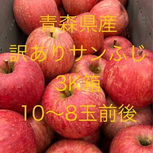 青森県産　訳ありサンふじ　りんご