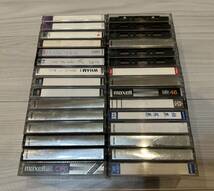 Maxell, That’s, TDK, BASF, Panasonic, DENON 録音済 カセットテープ 30本_画像8