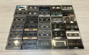 TDK AR-X, SA-X, MA, Sony HF-ES, HF-Pro, Victor RZ-I recording settled cassette tape 30ps.