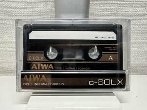 AIWA C-60LX Normal Position unopened new goods 