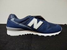 新品24.5cmニューバランスNew BalanceレディーススニーカーWL996BE2 ネイビー紺ML996好きにも_画像8