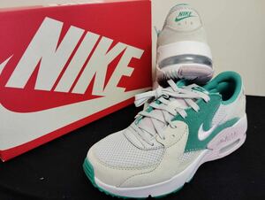 新品23cmナイキNIKEレディーススニーカーAIRMAXEXCEE エアマックスエクシーDX3315-043グリーン/ホワイト/パープル