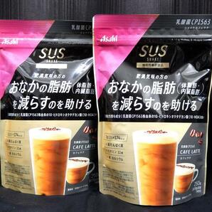 2袋セット アサヒグループ食品 SUS乳酸菌CP1563シェイクカフェラテ 250g SUS乳酸菌CP1563シェイクカフェラテ 250g 機能性表示食品