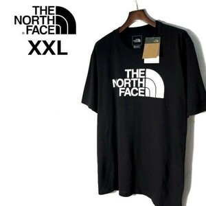 1円～!売切!【正規新品】THE NORTH FACE S/S HALF DOME TEE 半袖 Tシャツ US限定 ビッグサイズ 男女兼用 ビッグロゴ 登山(XXL)黒180902-15