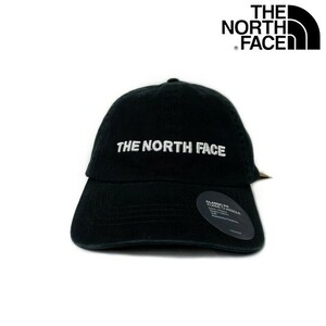 1円～!売切!【正規新品】THE NORTH FACE◆HORIZONTAL EMBRO BALLCAP◆帽子 キャップ US限定 ロゴ刺繍 男女兼用 カジュアル(OS)黒 180623-15