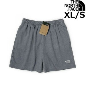 1円～!売切!【正規新品】THE NORTH FACE◆SIMPLE LOGO FLEECE SHORT ショートパンツ US限定 ロゴ刺繍 アウトドア 登山(XL)グレー 190110-5