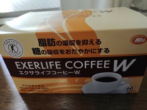 【新品　未使用】エクサライフコーヒーW 60包 ダイエット トクホ 特定保健用食品