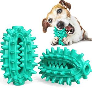 su692 獣医師推奨 犬玩具 歯ブラシ おもちゃ 歯石予防 エメラルドグリーン