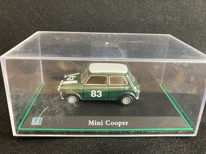  миникар 1/43 Mini Cooper Hongwell kala лама зеленый * номер 83