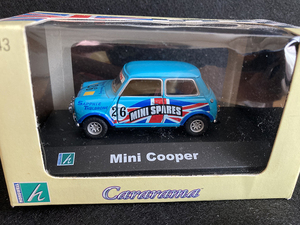  minicar 1/43 Mini Cooper Hongwell kala llama blue * number 26