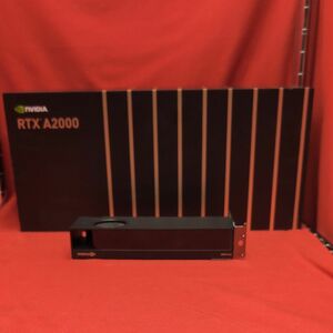 【動作確認済】NVIDIA RTX A2000 6GB GDDR6