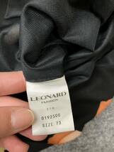 レオナール LEONARD スカート 膝丈 花柄 サイズ73_画像6