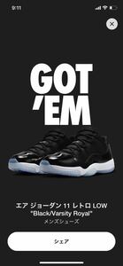 Nike Air Jordan 11 Retro Low Black and Varsity Royal/Space Jam 28