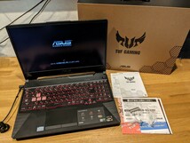 ゲーミングノートパソコン ASUS TUF Gaming A15 FA506IH 16gbメモリ 箱付属品あり_画像1