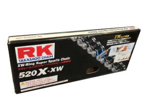 送料無料　☆RKチェーン!　520X-XW-100L 　スタンダード　