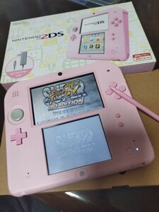 送料込未使用品近いニンテンドー2DS アイスホワイト Nintendo 2DS