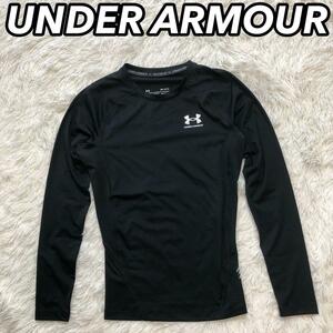 アンダーアーマー UNDER ARMOUR 長袖シャツ スポーツウェア インナー パワーシャツ コンプレッション アンダー ブラック 黒色 メンズ 男性