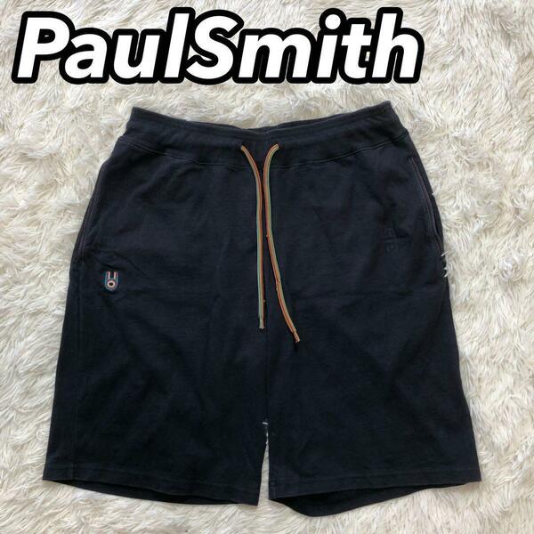 PS Paul Smith ピーエス ポールスミス ハーフパンツ 短パン 半ズボン ショート ブランドカラー ネイビー 紺色 M 男性 メンズ アメカジ