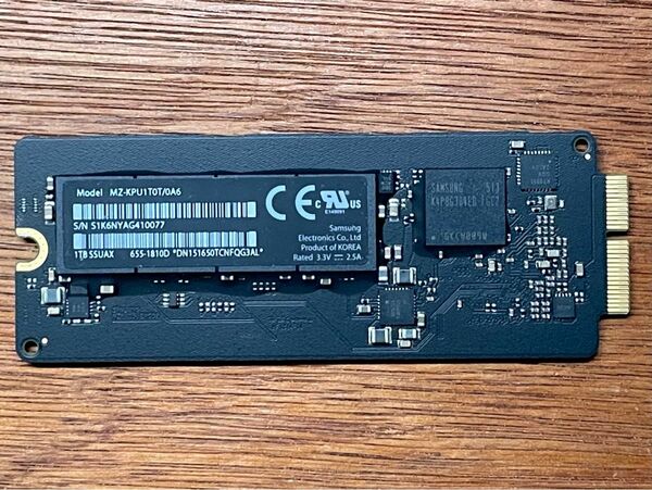 Apple SSD 1TB Macbook Pro(2013-2015)他