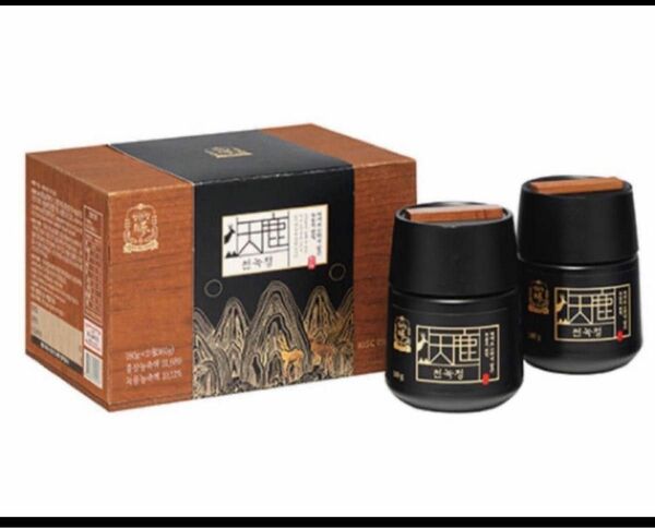 正官庄 天鹿精180g×2瓶　新品