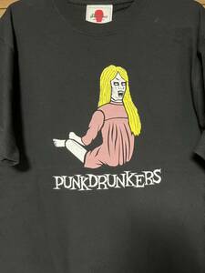 PUNKDRUNKERS パンクドランカーズ　Tシャツ Ｌ.