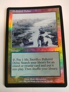 MTG【Foil/英】汚染された三角州☆Polluted Delta[ONS] 英語版 MTG Foil