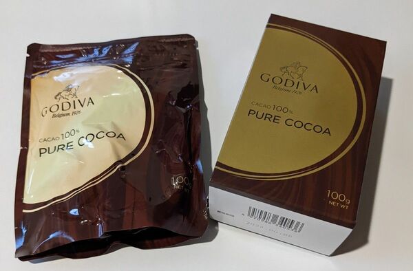 ゴディバココア　一箱　純カカオ GODIVA ココアパウダー ゴディバ