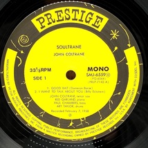 LP　John Coltrane/Soultrane/Prestige SMJ-6559(M) _画像5