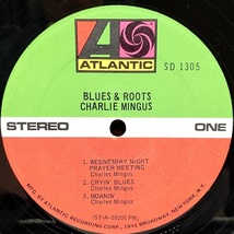 LP　米　Charles Mingus/Blues & Roots/Atlantic SD 1305_画像7