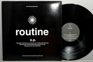 12　V/A　Soul Source Presents: Routine E.P./Soul Source UPJH-1023