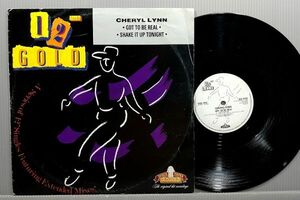 12　UK　Cheryl Lynn/Got To Be Real/Shake It Up Tonight/Old Gold OG 4193