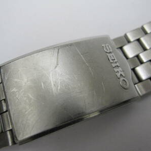 【YT-B39-16】SEIKO/セイコー 純正ブレス、ステンレスベルト 18mm 全長14.5cm～ 37.0g 2×3 シルバーカラーの画像3