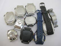 【YT-B33-101～110】SEIKO/セイコー 音声デジタル、SUPER RUNNERS含む「A259-5080・A860-4001・S640-4000・W552-0AA0 他」QZ 10本セット_画像8