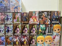 ワンピースフィギュア 未開封 大量52体 まとめ売り ONE PIECE DXF お玉 シャンクス ウタ ナミ 錦えもん サニー イゾウ ウソップ ヤソップ_画像3