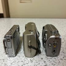 OLYMPUS コンパクトデジタルカメラ 3点 現状品 _画像4