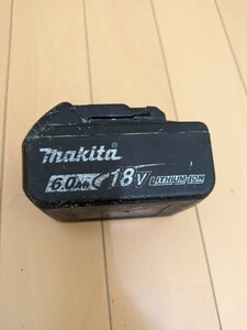 マキタ Makita 純正 リチウムイオン バッテリー18v　BL1860B 6.0Ah 18V ジャンク品