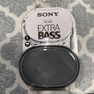 当選品！新品未使用！SONY ワイヤレスポータブルスピーカー SRS-XB01 （B）ブラック Bluetooth ソニー 防水