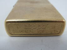 ジッポ　オイルライター　ベルコーガン　金　ゴールドカラー　BRADFORD.PA.　MADE IN U.S.A　Zippo_画像4