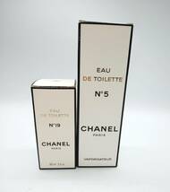 ■【残量たっぷり】CHANEL シャネル 香水2本セット No.5 100ml No.19 60ml EDT オードトワレ 箱付き_画像1