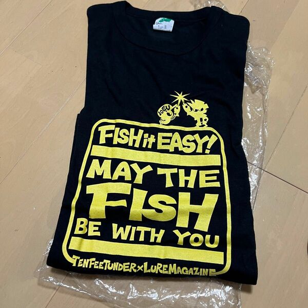 【新品未使用】イヨケン Tシャツ Fish it EASY Mサイズ
