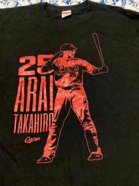 カープ　新井監督　選手時代Tシャツ　半袖