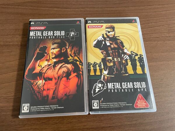 【PSP】 METAL GEAR SOLID PORTABLE OPSセット