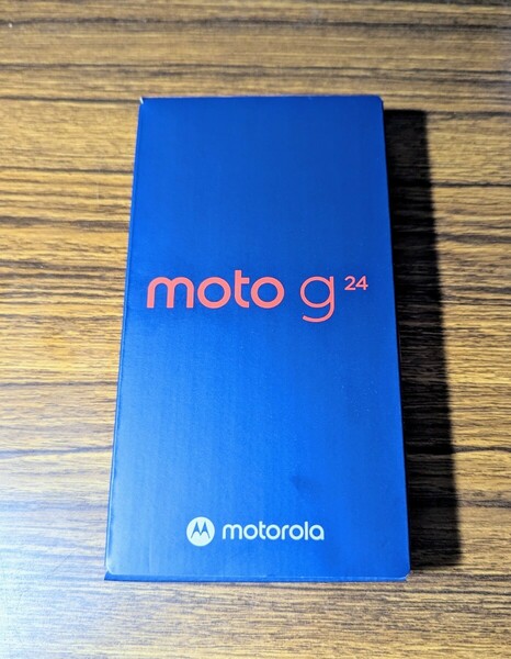 モトローラ moto g24 未開封新品 マットチャコール SIMフリー MOTOROLA