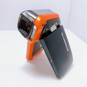 【防水】SANYO Xacti DMX-CA8 デジタルムービーカメラ　オレンジ　サンヨー　ウォータープルーフ　ビデオカメラ