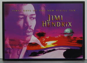 ジミ・ヘンドリックス JIMI HENDRIX - FIRST RAYS OF THE NEW RISING SUN /ポストカード!!