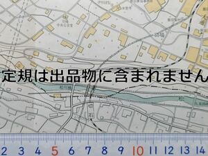 mc20【地図】飯田市 昭和43年 [国鉄中津川線計画線 飯田ヘルスセンター 城山/飯田工業高校 小伝馬町/風越高校 水の手/長姫高校 銀星会館