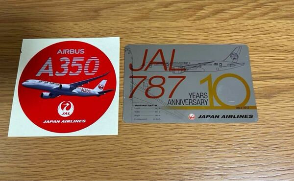 JAL A350 787 非売品　ステッカー