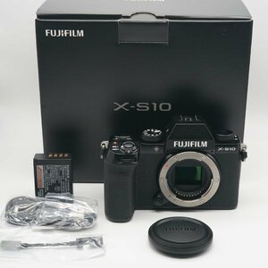  почти новый товар Fuji пленка X-S10 корпус черный shutter частота 1 раз!