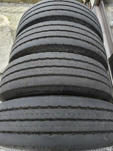 再生タイヤ Y (トレッドパターン、LT151R) 205/75R16 113/111L LT 12PR 4本セット 売り切り