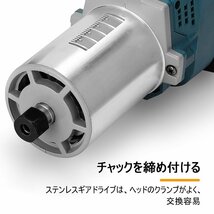 (A) マキタ トリマ Makita 互換 電動 トリマ 充電式 トリマー 18V 14.4V _画像5